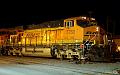 BNSF 5760 at Night - ES44AC